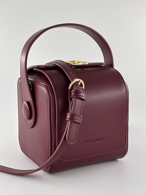 Cubo Bag - Burgundy
