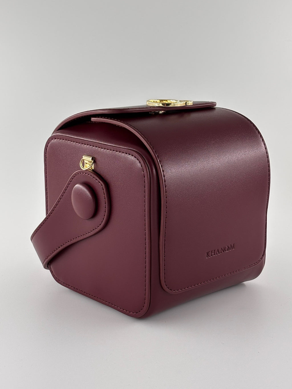 Cubo Bag - Burgundy
