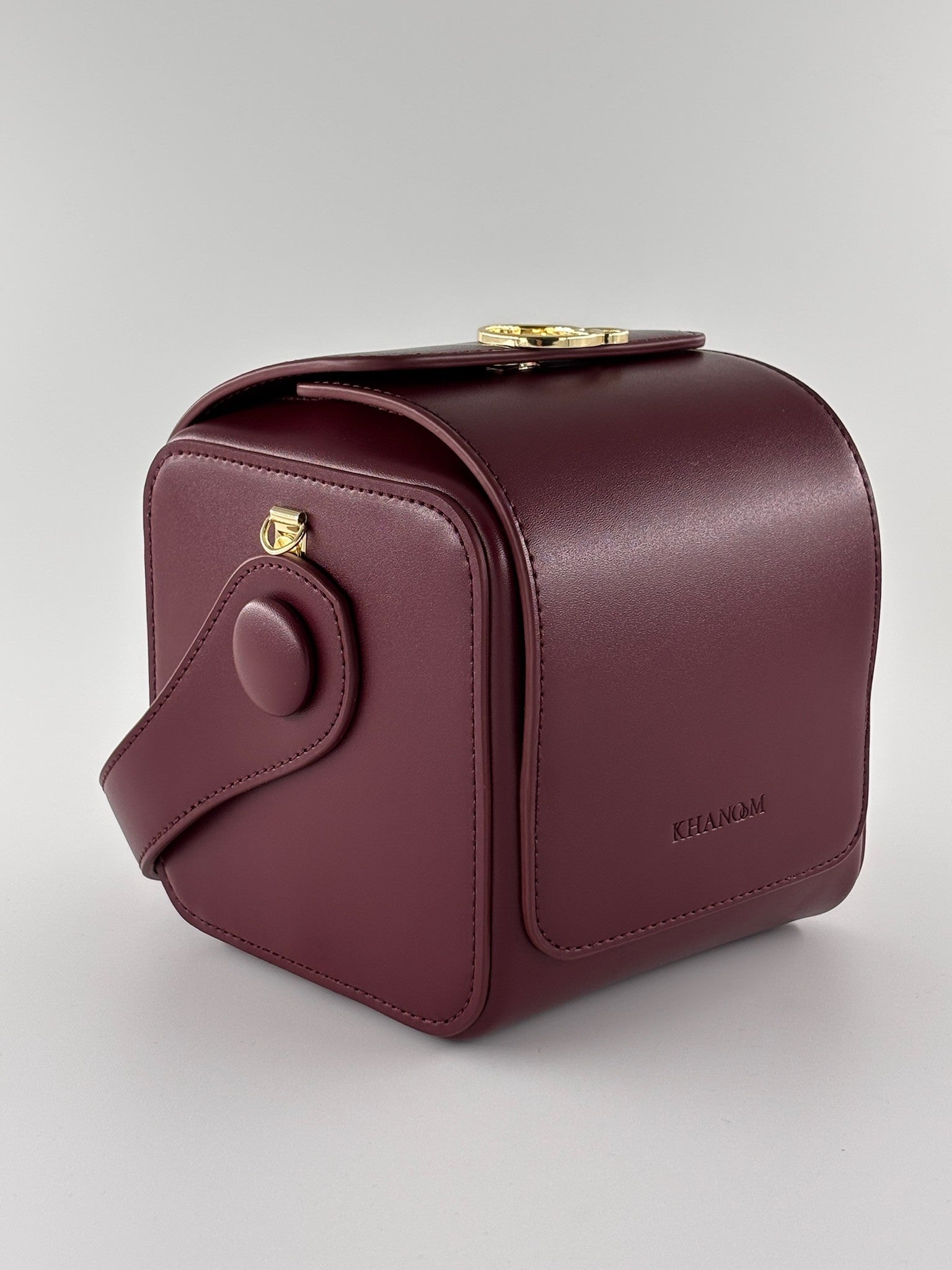 Cubo Bag - Burgundy